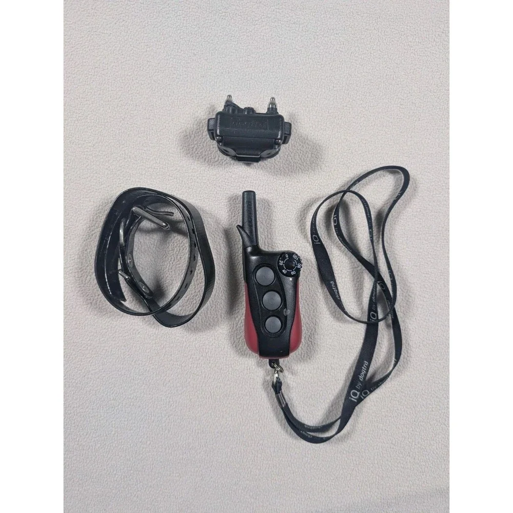 IQ Pet Dogtra Remote Trainer Dog Training Collar With Box No Charger Untested